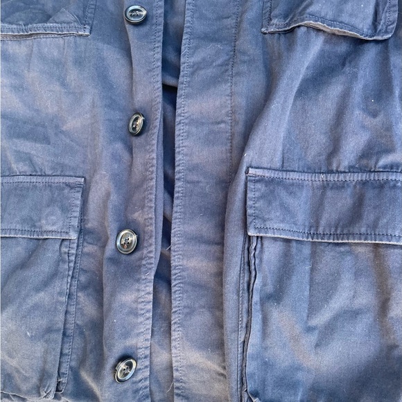 John Varvatos Dark Blue Military Jacket XL - Picture 4 of 5